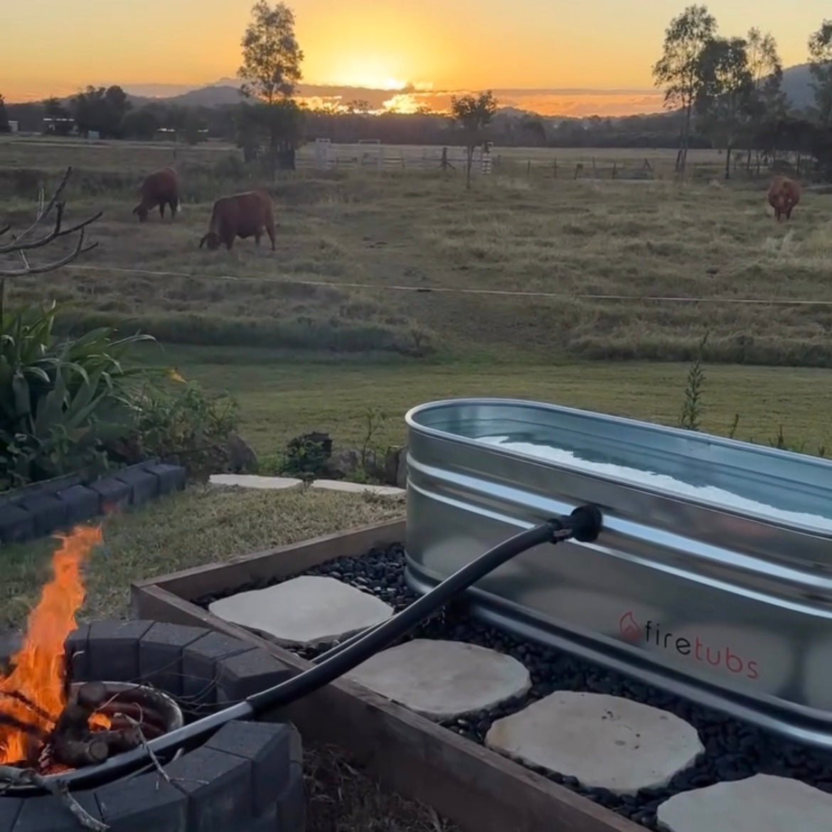 Hottubs built for the outdoors. Just add wood, water and fire