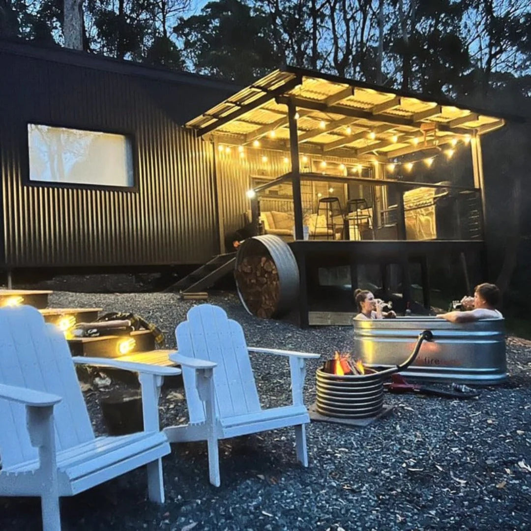 Hottubs built for the outdoors. Just add wood, water and fire.