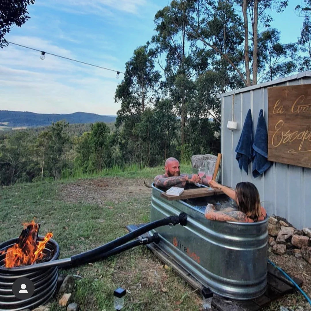 Hottubs built for the outdoors. Just add wood, water and fire.