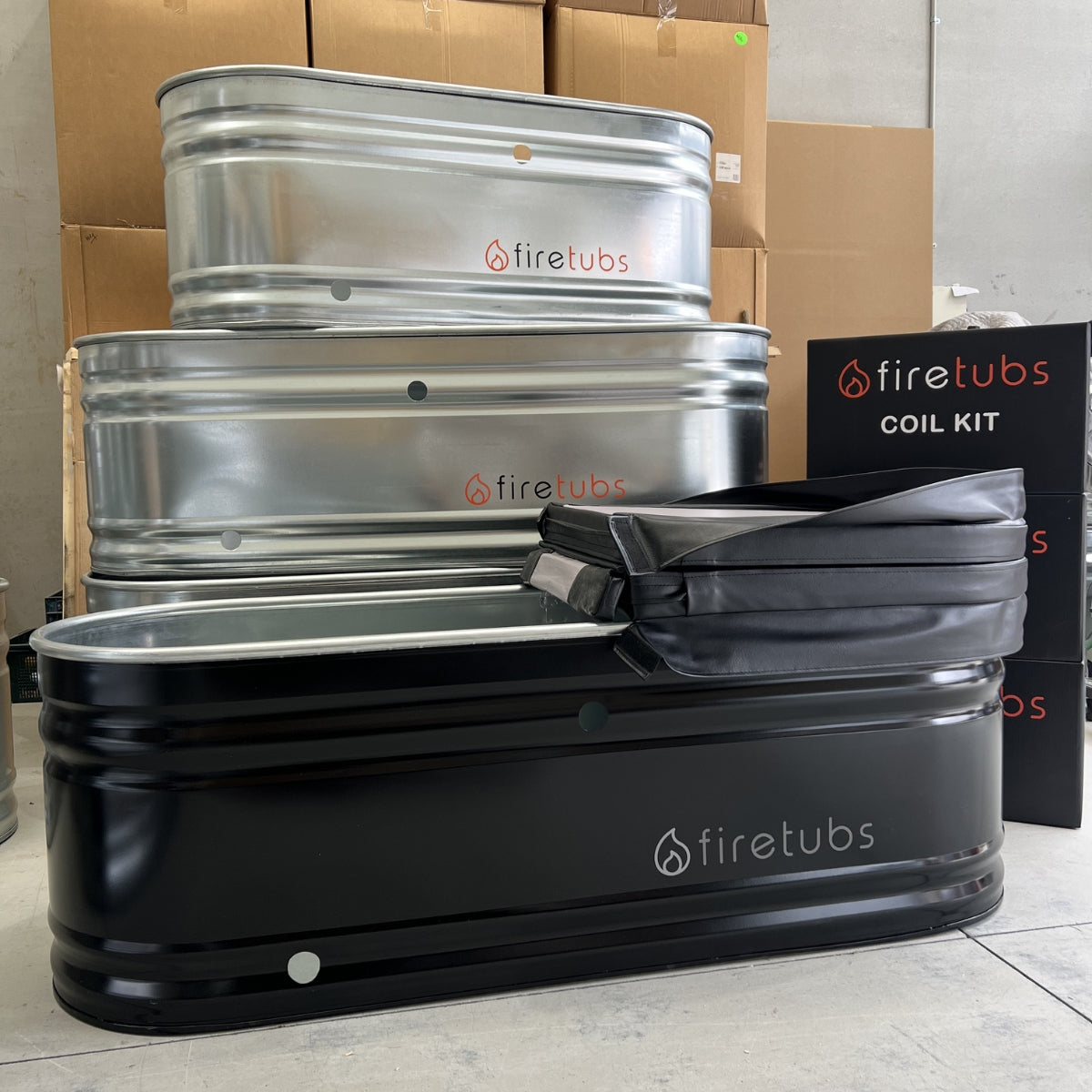 Hottubs built for the outdoors. Just add wood, water and fire