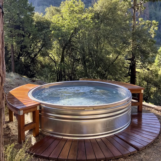 Soak Tanks — Backyard Stock Tank Pool