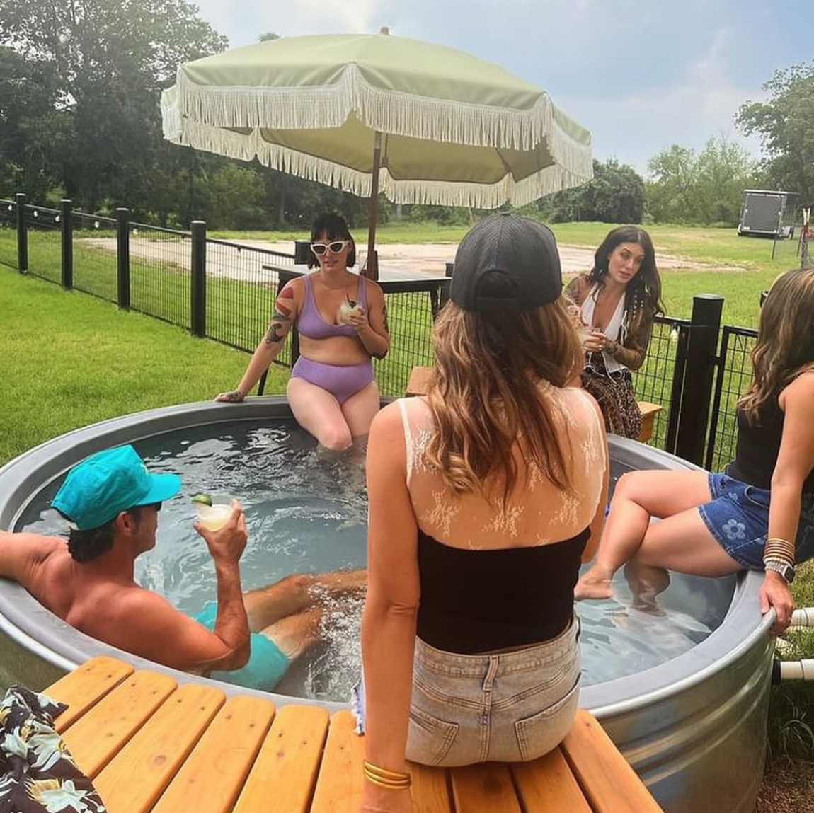 Soak Tanks — Backyard Stock Tank Pool