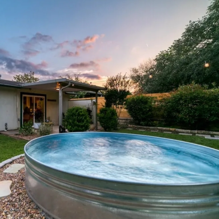 Soak Tanks — Backyard Stock Tank Pool