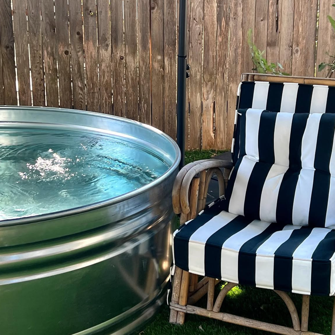 Soak Tanks — Backyard Stock Tank Pool