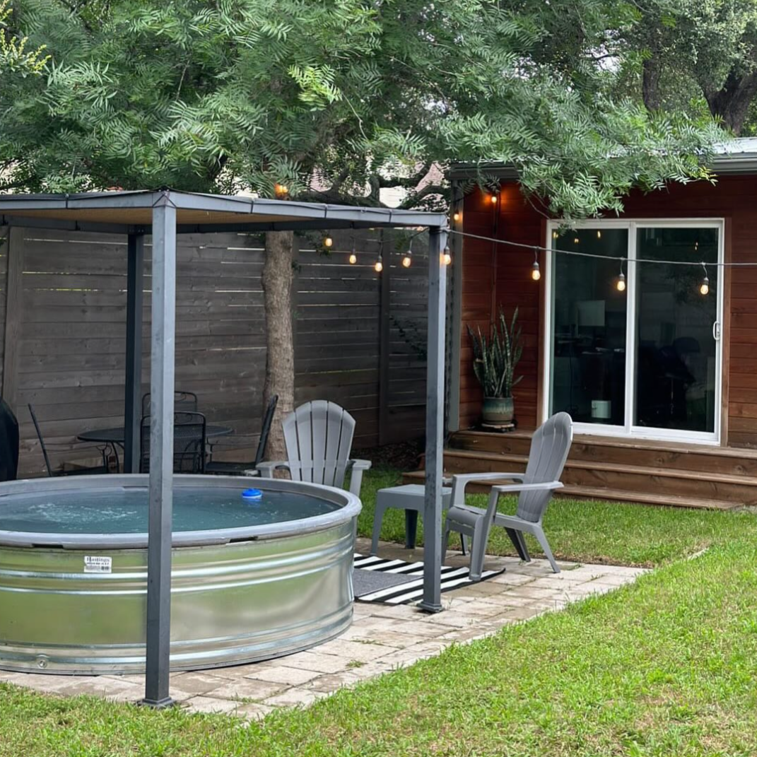 Soak Tanks — Backyard Stock Tank Pool