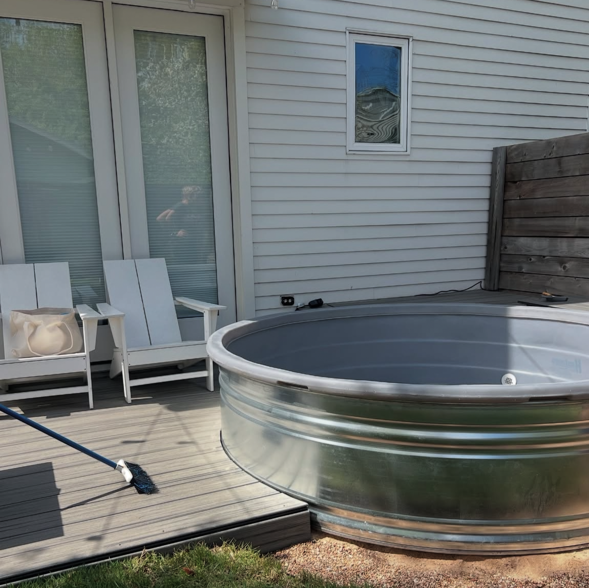 Soak Tanks — Backyard Stock Tank Pool