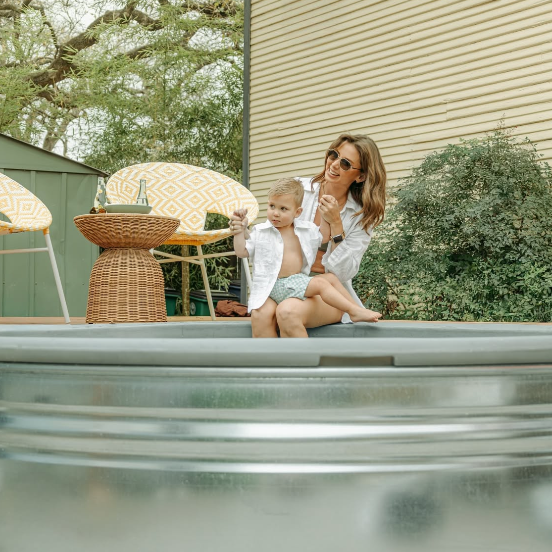 Soak Tanks — Backyard Stock Tank Pool