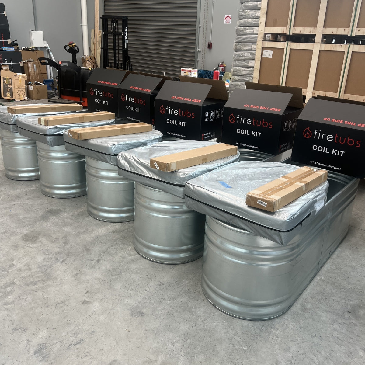 Hottubs built for the outdoors. Just add wood, water and fire